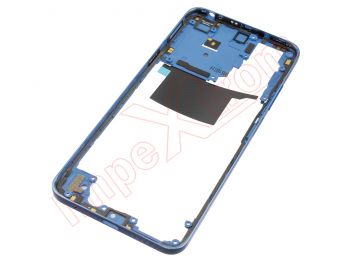Carcasa frontal azul con antena NFC para Xiaomi Redmi Note 11, 2201117TG